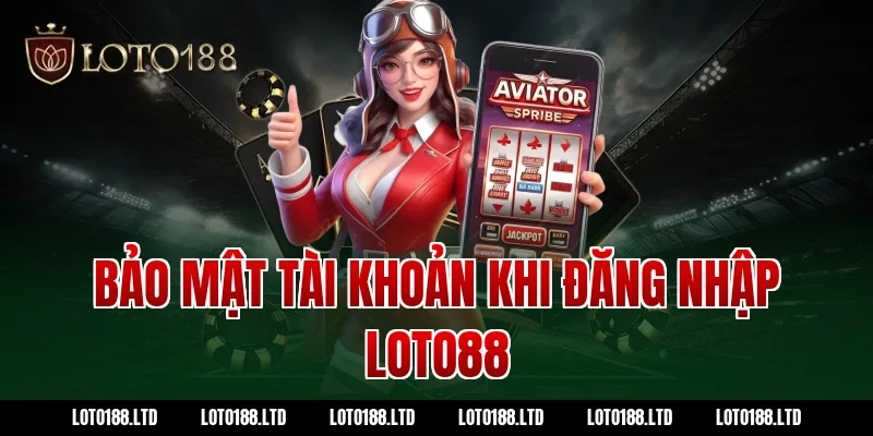 Bảo mật tài khoản khi đăng nhập Loto88