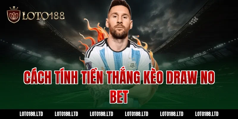 Cách tính tiền thắng kèo draw no bet