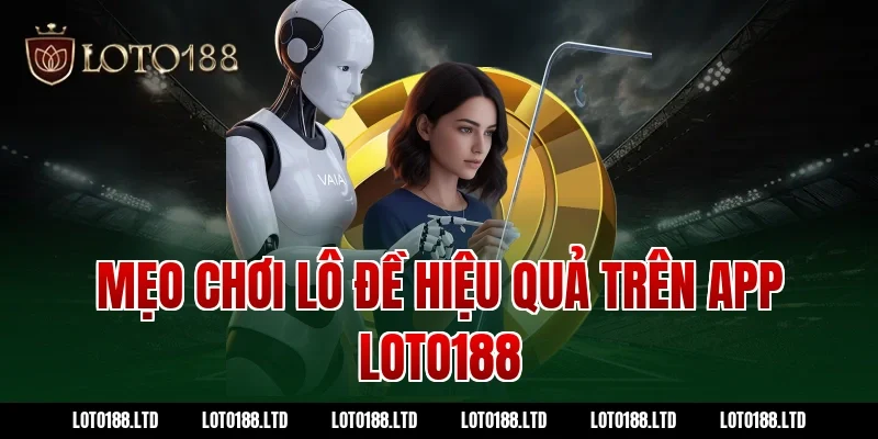 Mẹo chơi lô đề hiệu quả trên app loto188