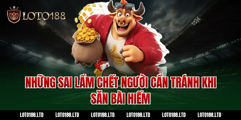 Những sai lầm chết người cần tránh khi săn bài hiếm