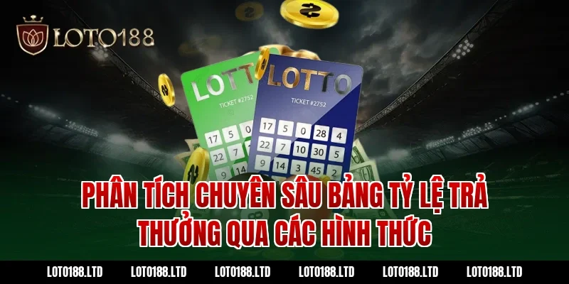 Phân tích chuyên sâu bảng tỷ lệ trả thưởng qua các hình thức