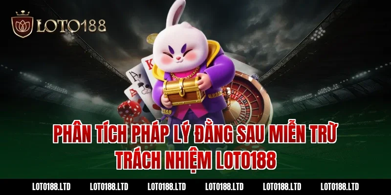 Phân tích pháp lý đằng sau miễn trừ trách nhiệm loto188