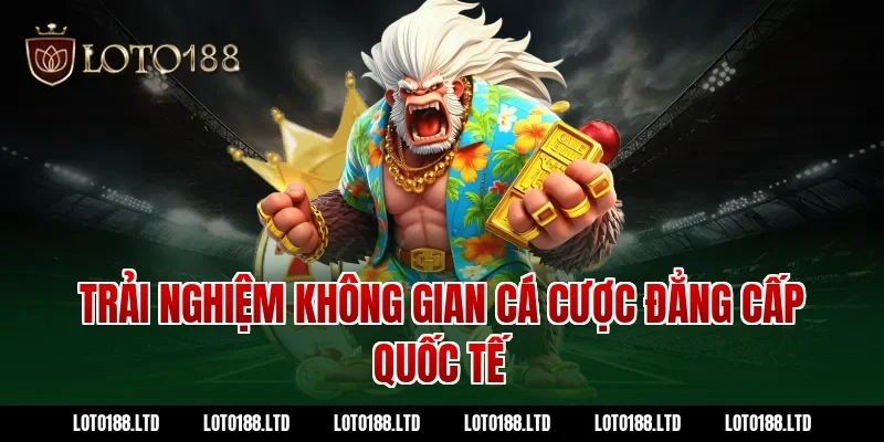 Trải nghiệm không gian cá cược đẳng cấp quốc tế